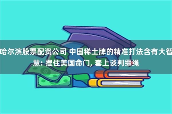 哈尔滨股票配资公司 中国稀土牌的精准打法含有大智慧: 捏住美国命门, 套上谈判缰绳