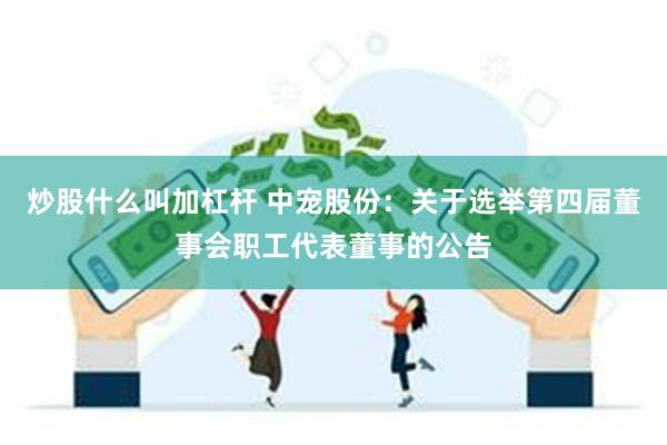 炒股什么叫加杠杆 中宠股份：关于选举第四届董事会职工代表董事的公告
