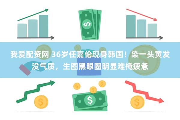 我爱配资网 36岁任嘉伦现身韩国！染一头黄发没气质，生图黑眼圈明显难掩疲惫