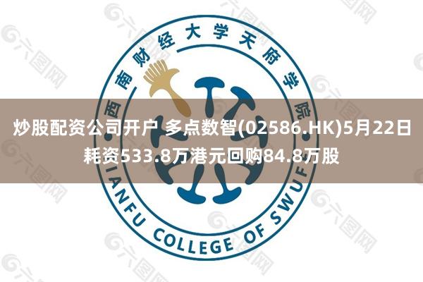 炒股配资公司开户 多点数智(02586.HK)5月22日耗资533.8万港元回购84.8万股