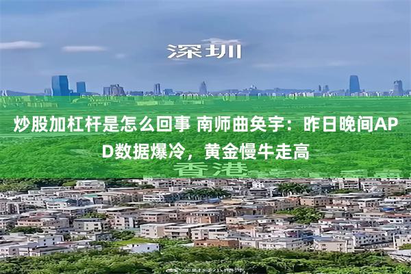 炒股加杠杆是怎么回事 南师曲奂宇：昨日晚间APD数据爆冷，黄金慢牛走高