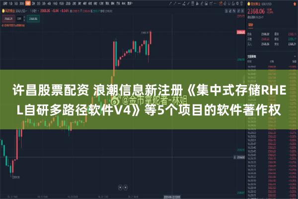 许昌股票配资 浪潮信息新注册《集中式存储RHEL自研多路径软件V4》等5个项目的软件著作权