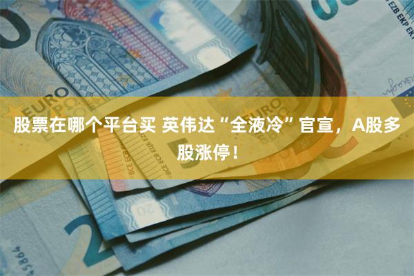 股票在哪个平台买 英伟达“全液冷”官宣，A股多股涨停！
