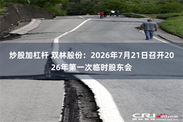 炒股加杠杆 双林股份：2026年7月21日召开2026年第一次临时股东会
